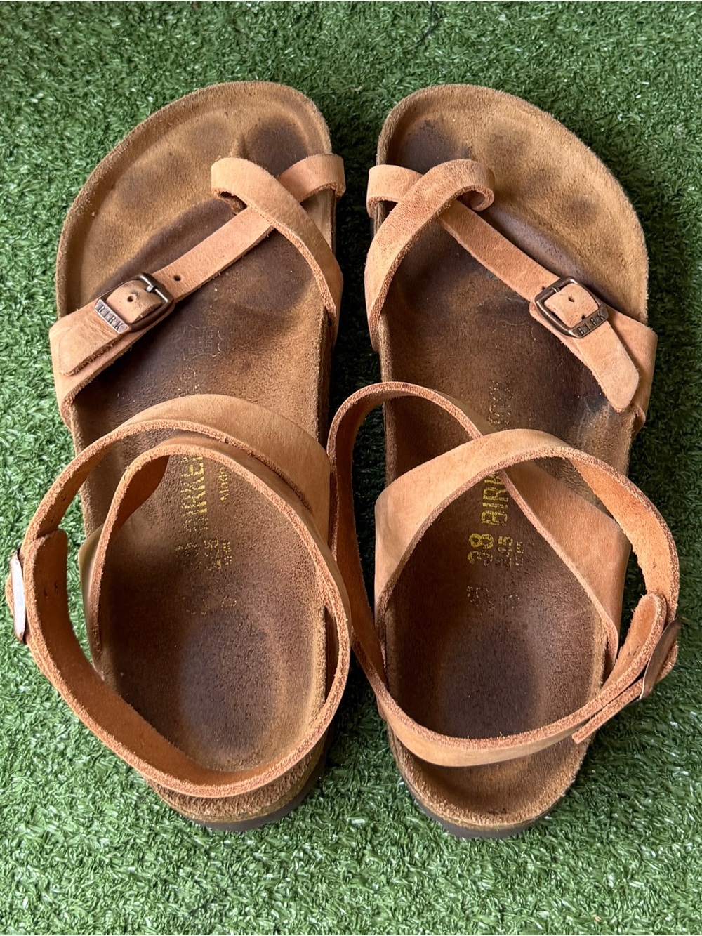 Birkenstock Yara Leather Wraparound Straps Women’s Sandals